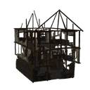 Wood & Plaster Burned Village Home icon.png