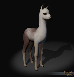 SotA StretchGoal PackAnimals BabyLlama.jpg