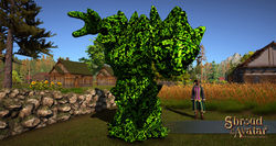 Sota topiary golem statue.jpg