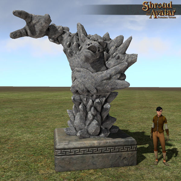 File:SotA Stone Golem Statue.jpg
