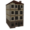 Stucco Four-Story Reversed Row Home icon.png