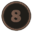 Wooden Number 8